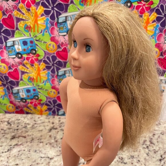 Our Generations 18" Blonde Doll by Battat Articulating Limbs - Picture 12 of 13